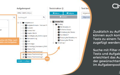 Test in Tests einbauen, jetzt mit ONYX