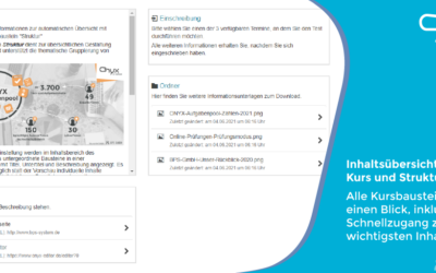 Online-Kurse in OPAL erstellen und nutzerfreundlich gestalten