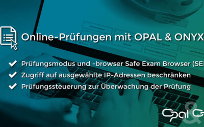 Online-Prüfungen steuern
